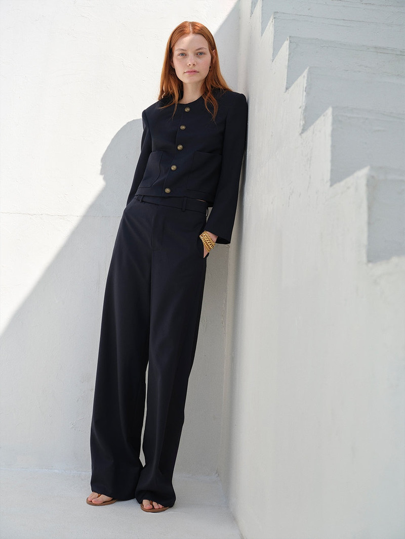 Pajama Trouser in Navy 2