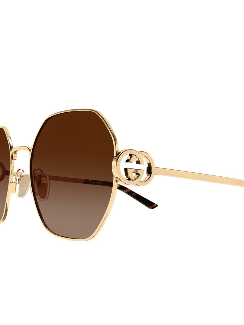 interlocking G geometric-frame sunglasses 3