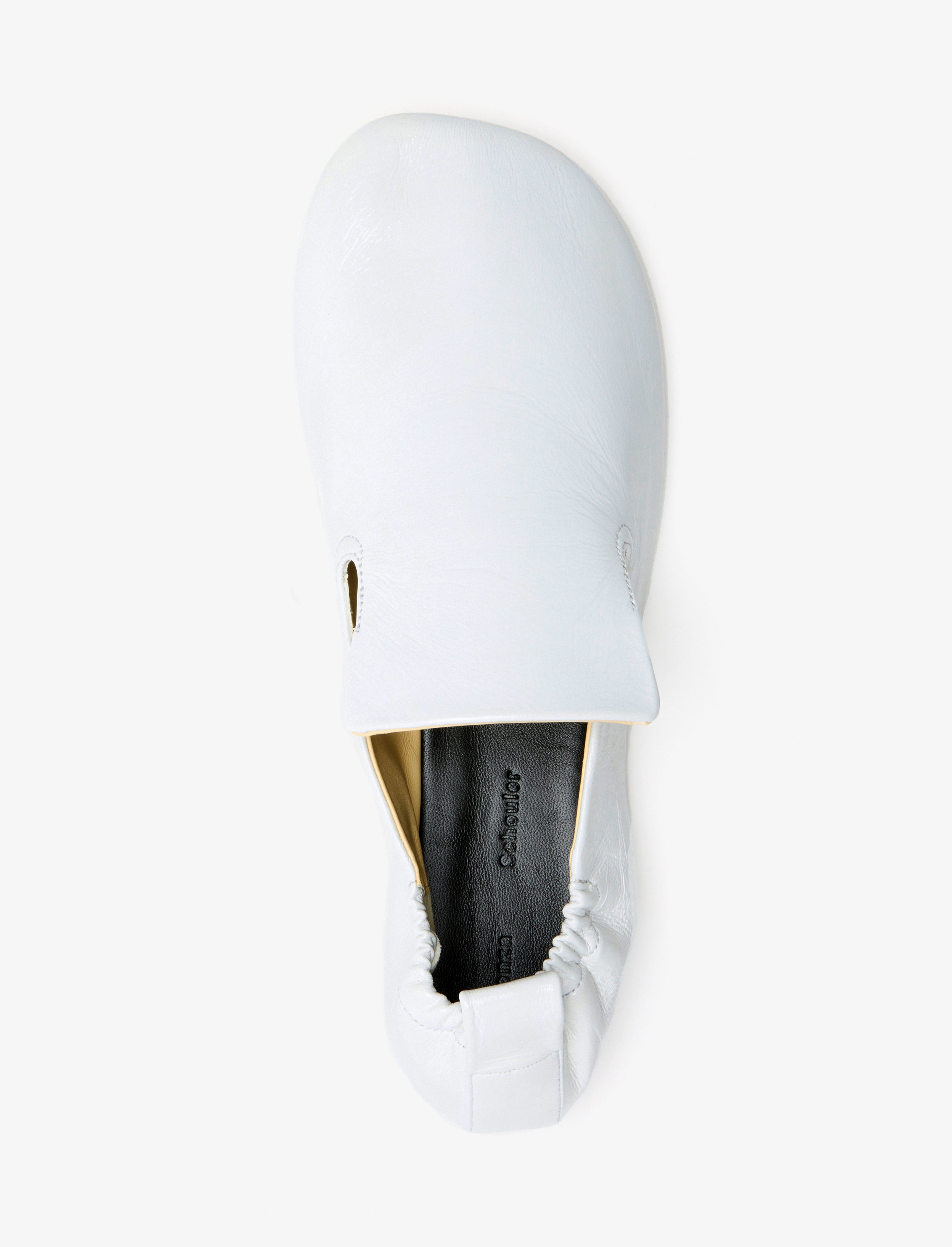 Glove Ruched Loafers in Slick Nappa - 4