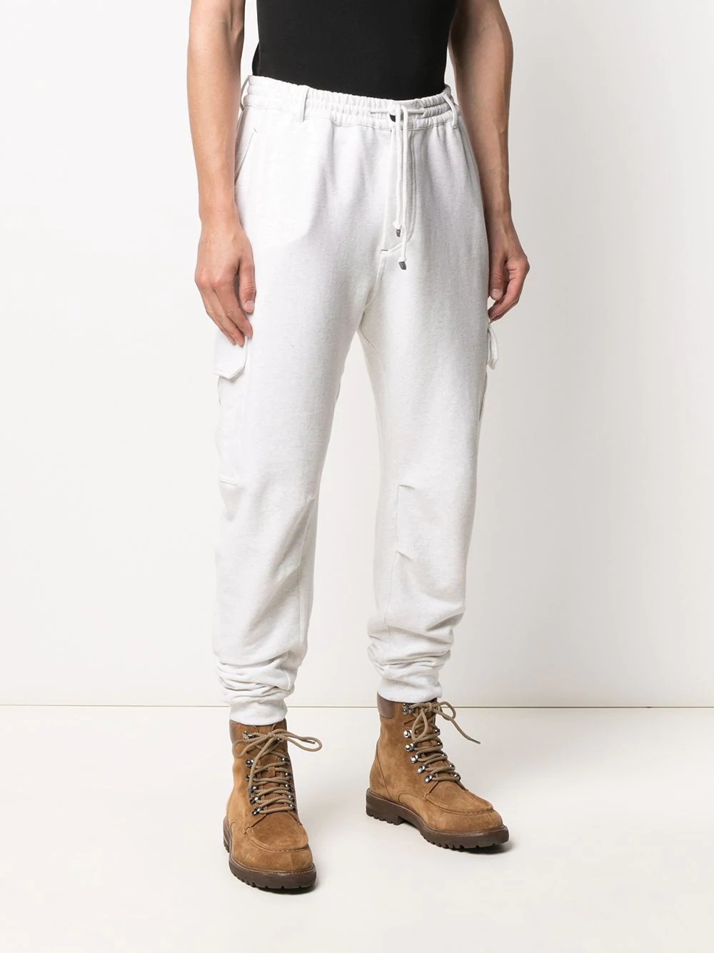 tapered track pants - 3