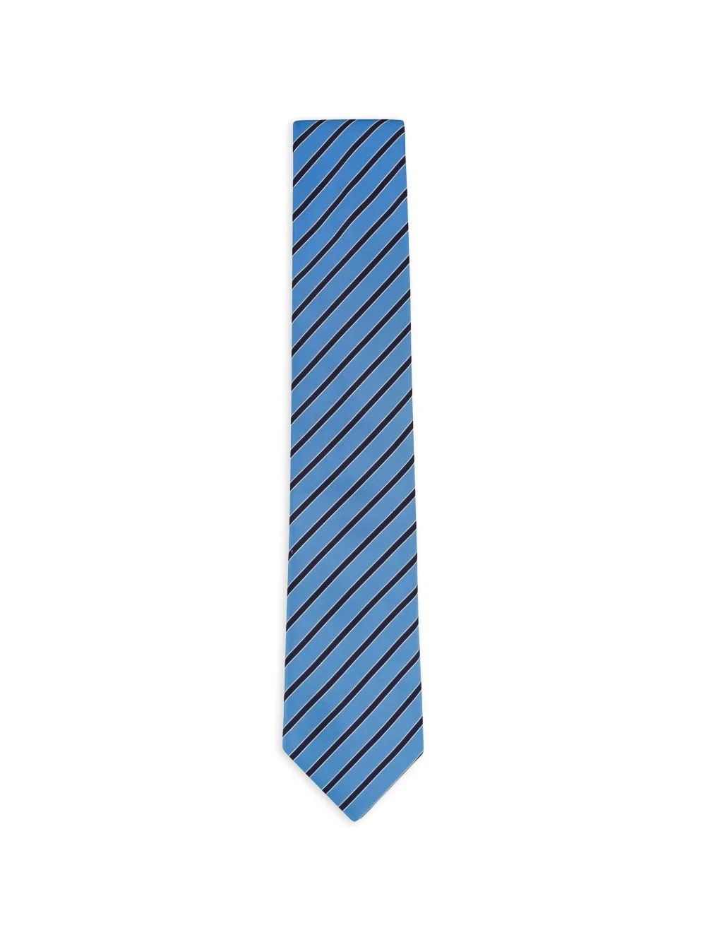 striped silk tie - 1