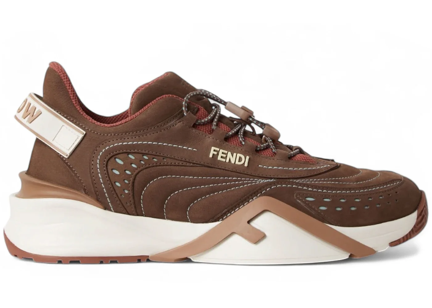 Fendi Flow Technical Low Brown (Women's) - 1