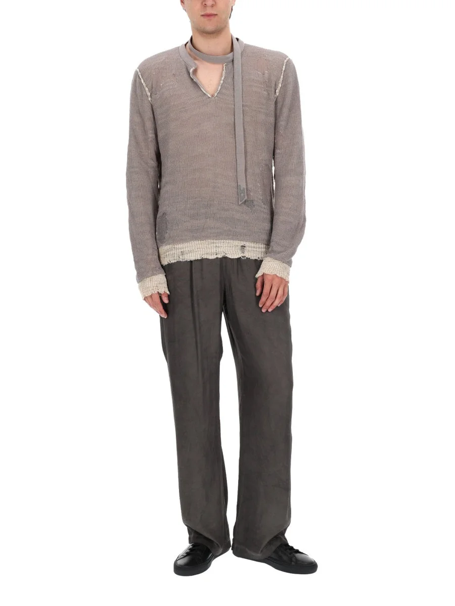 Diesel K-Daianeris Sweater — Gray - 1