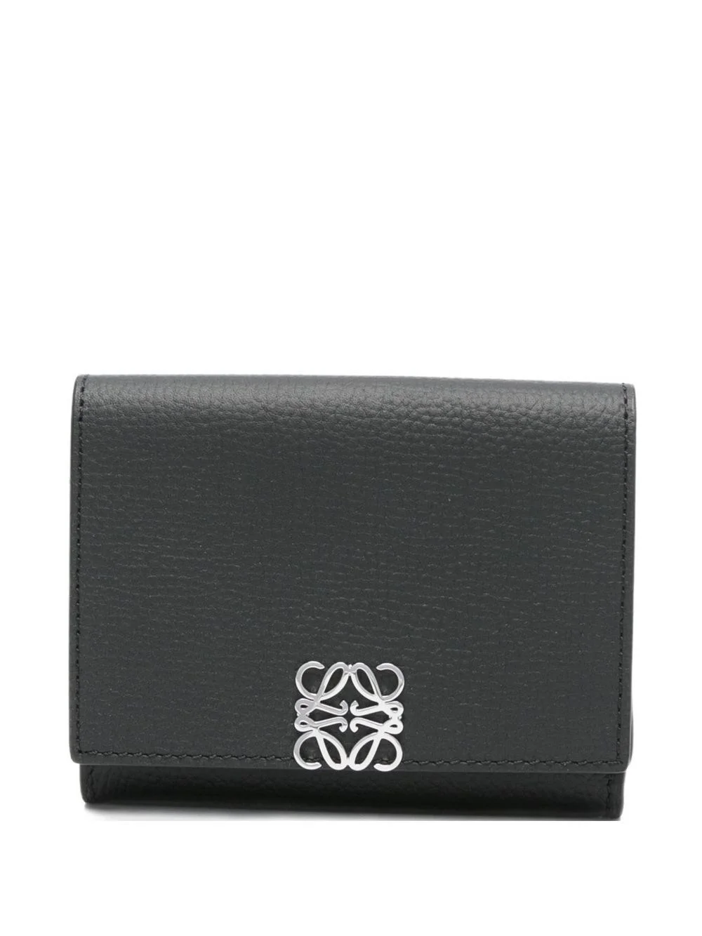 Anagram trifold leather wallet - 1
