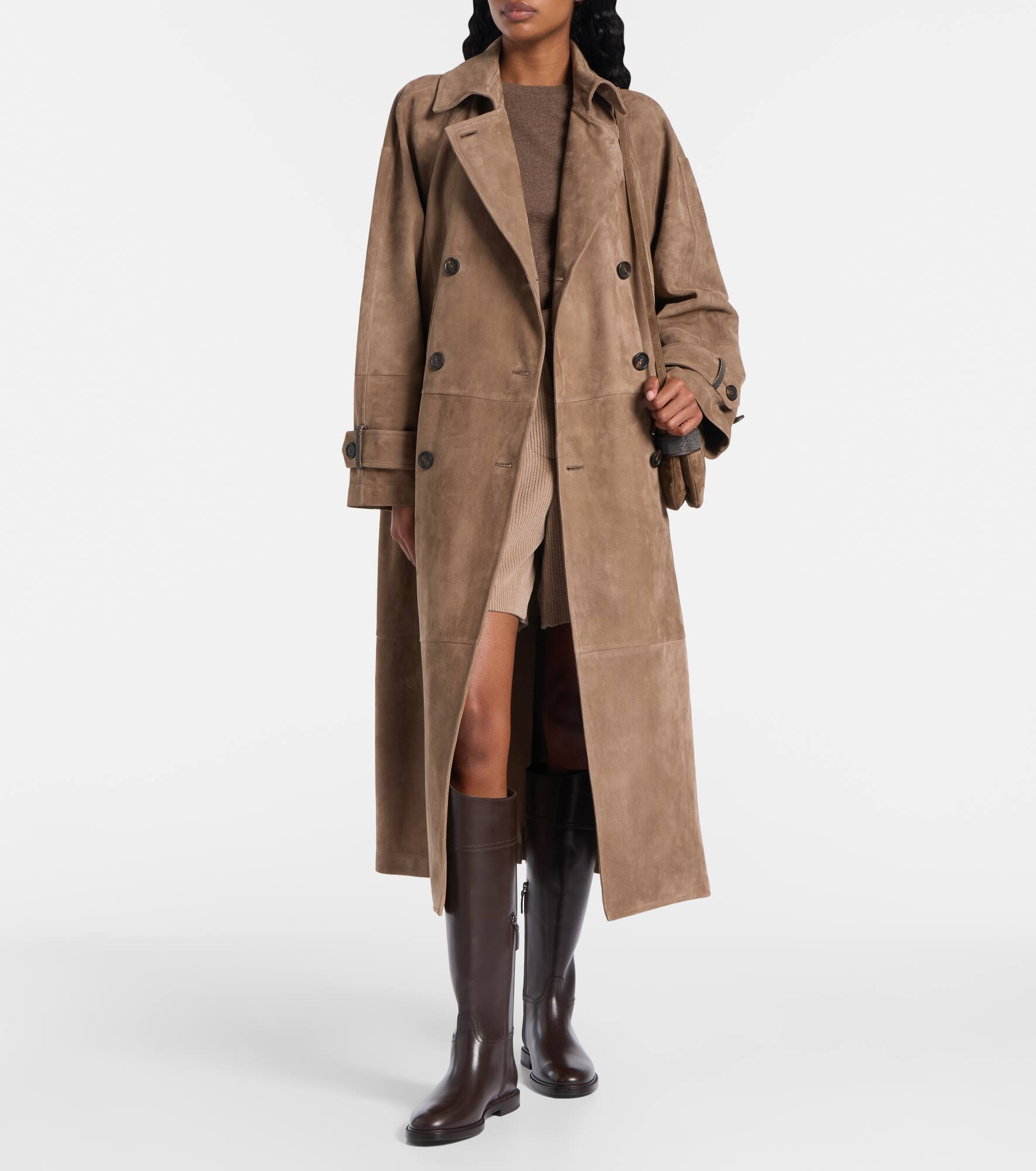 Monili leather knee-high boots - 3