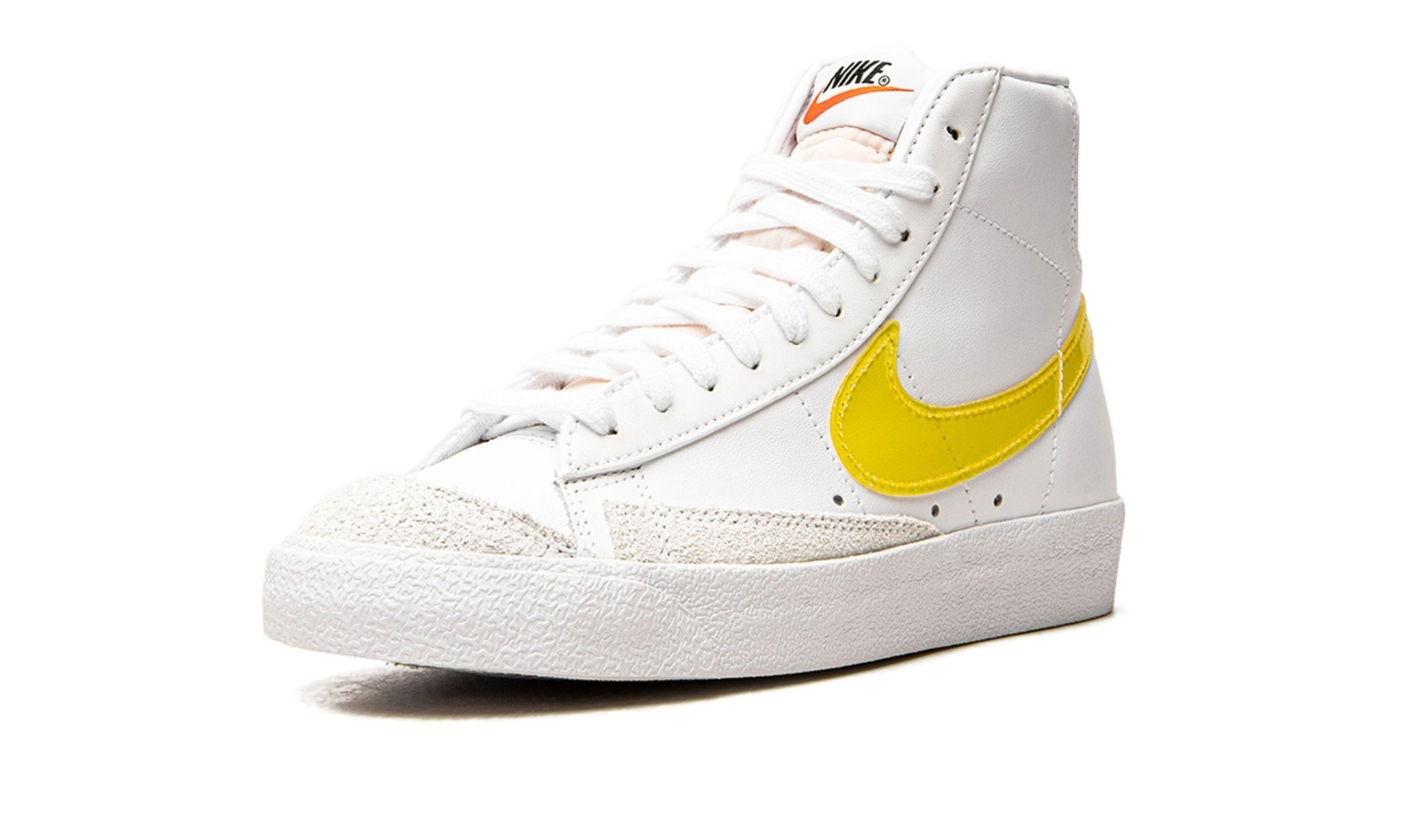 Blazer Mid 77 Essential "Translucent Yellow Swoosh" - 4