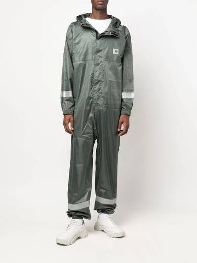 Carhartt logo-patch jumpsuit outlook