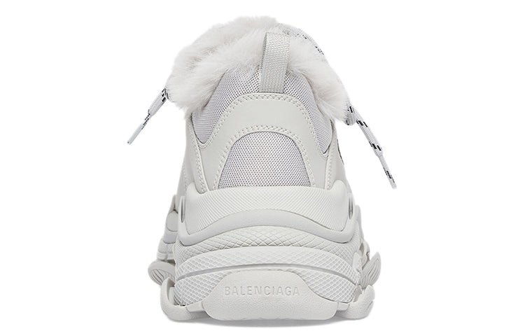 Balenciaga Triple S 'Faux Fur - Grey' 668563W3CQ51210 - 4