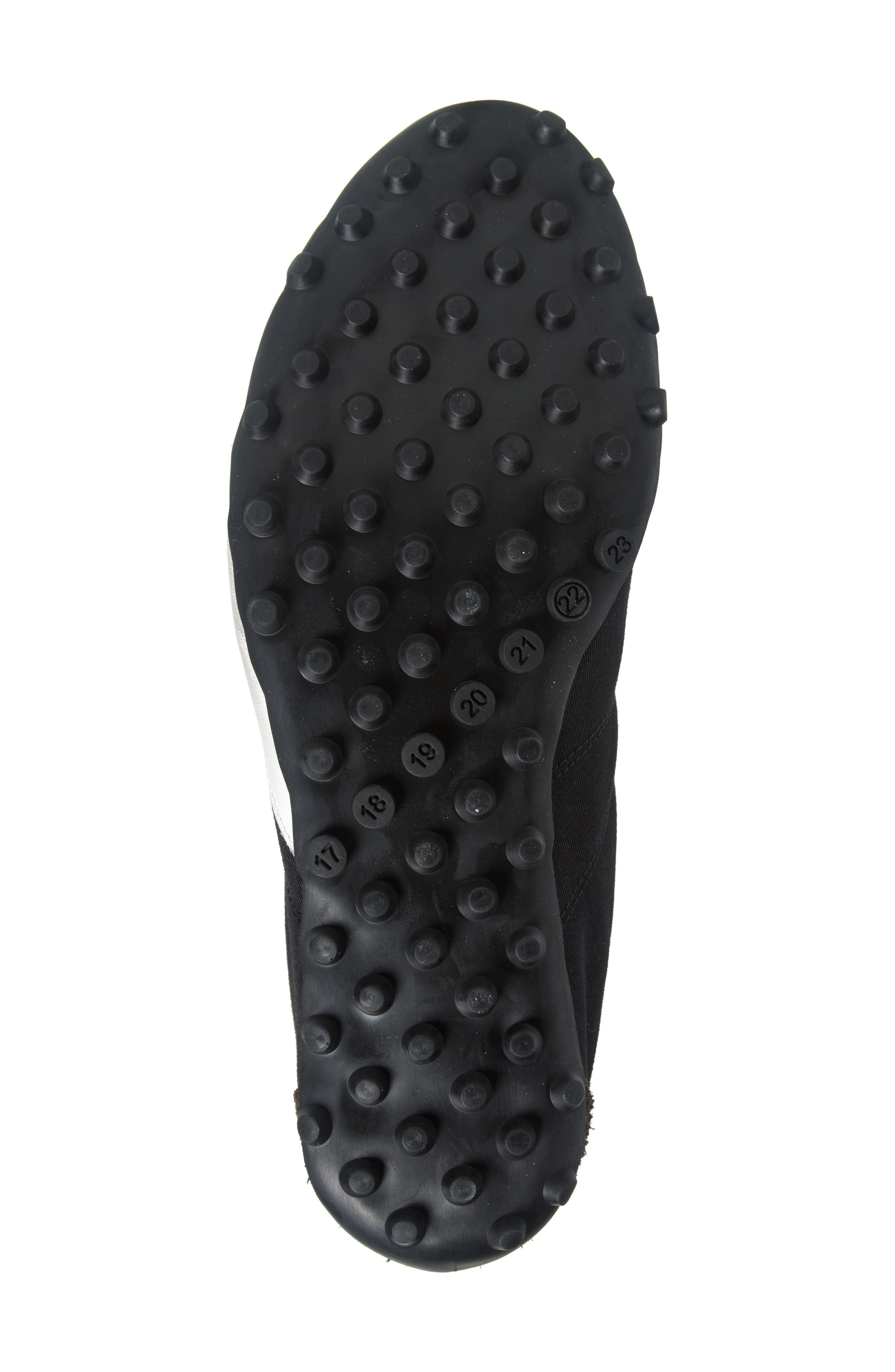 Maison Margiela Sprinter Low Top Sneaker in Black/White/Anthracite at Nordstrom - 6