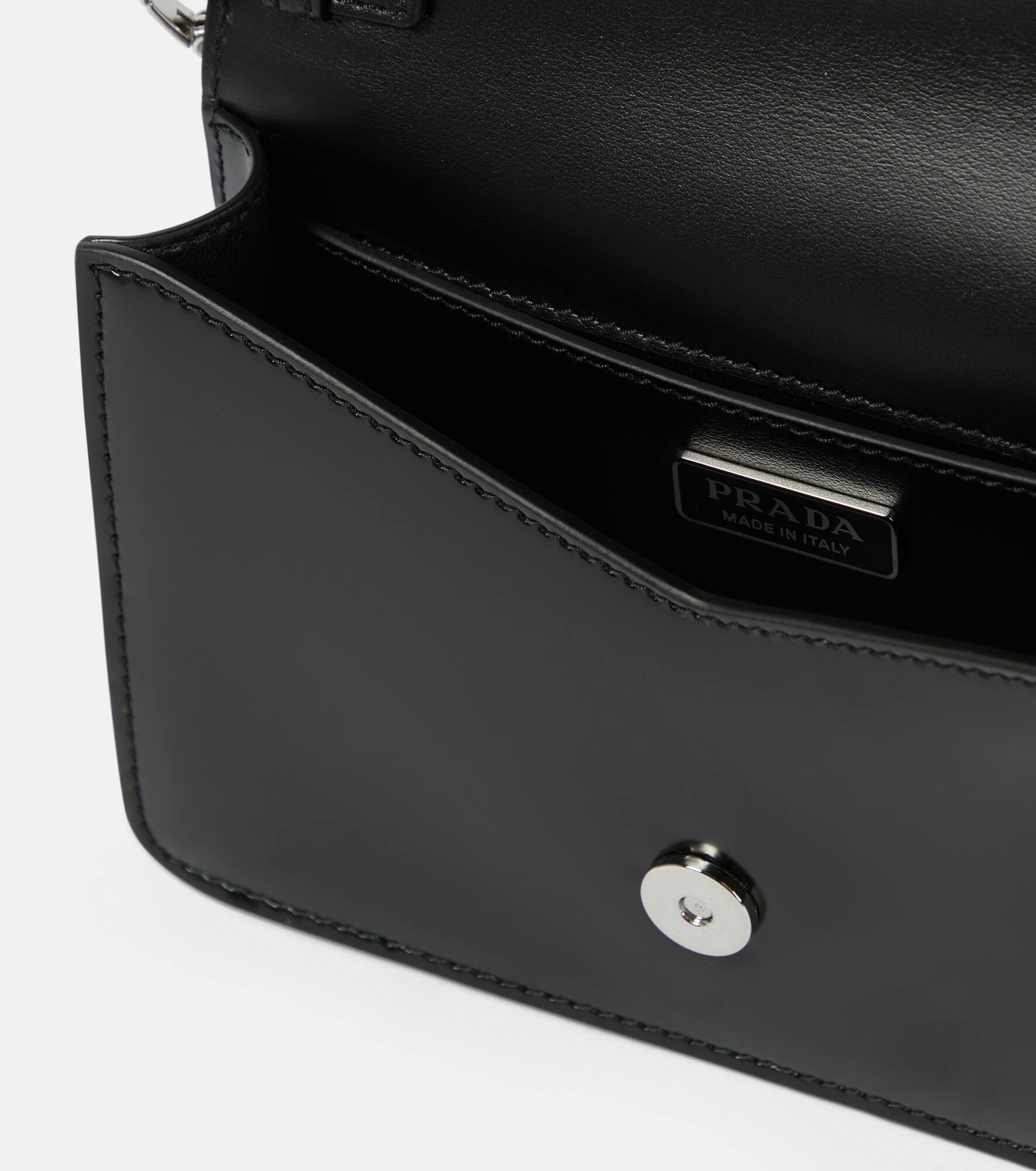 Mini leather crossbody bag - 3