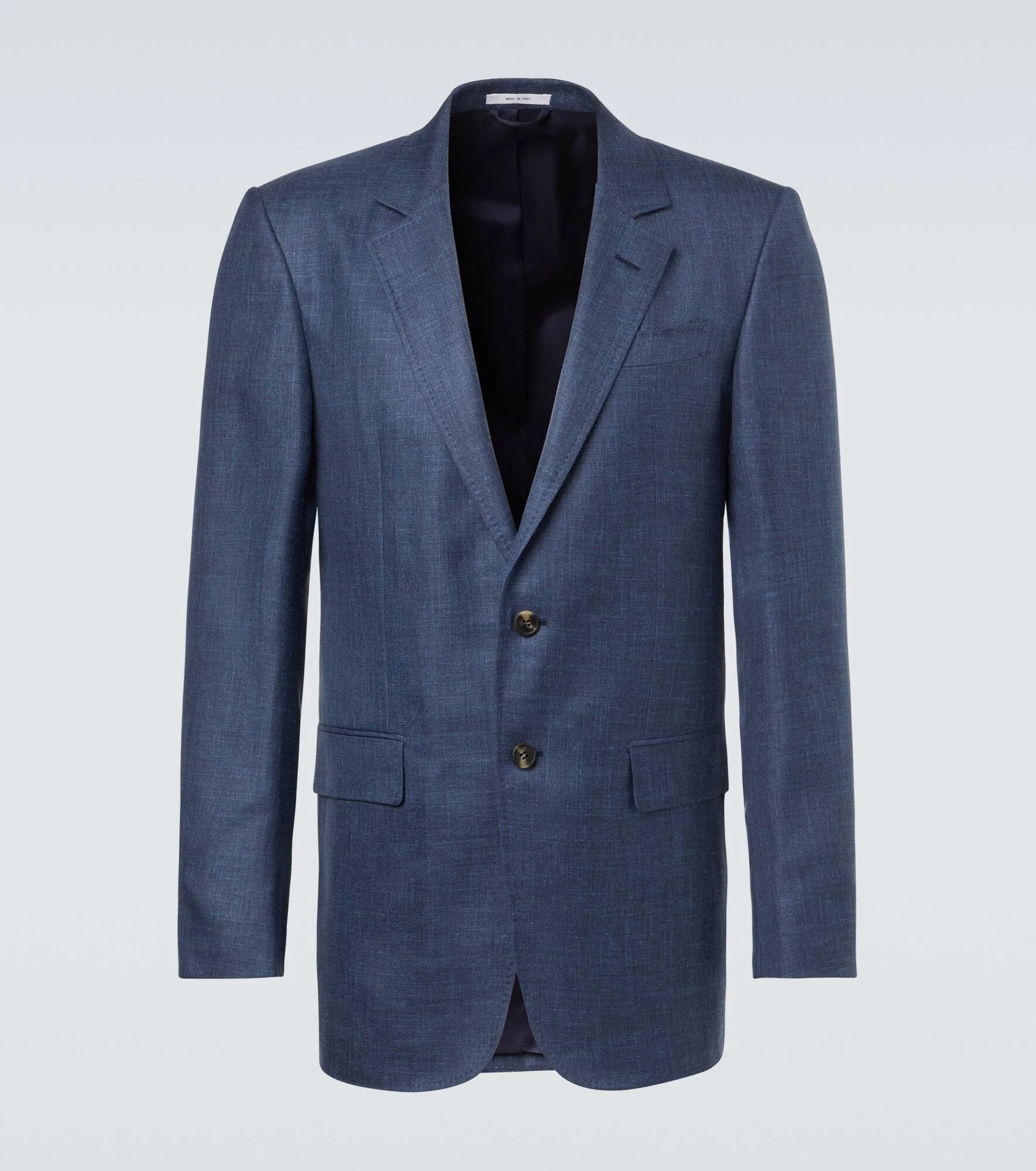 Wool, silk, and linen blazer - 1