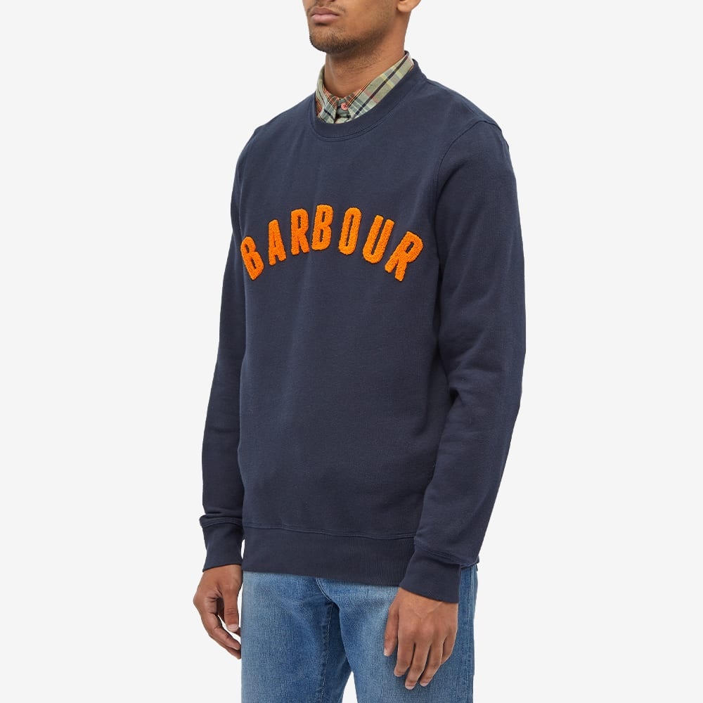 Barbour Prep Logo Crew Sweat - 4