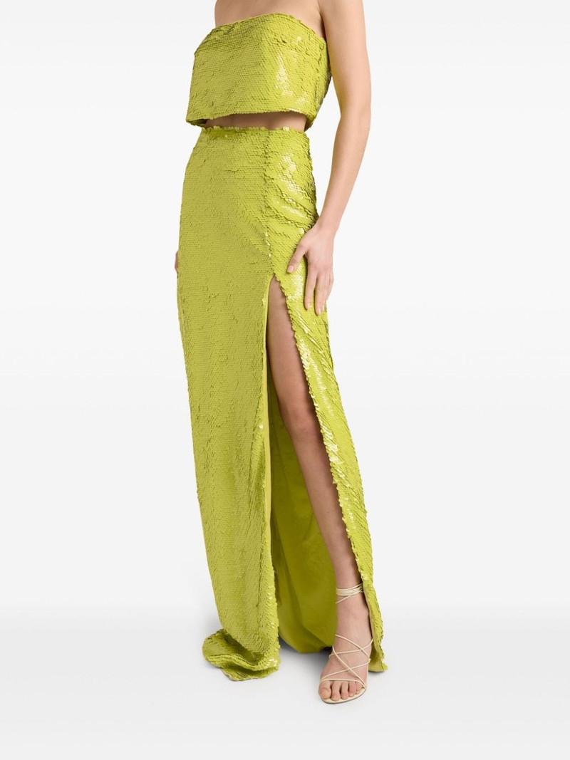 Jupiter sequinned column skirt 4