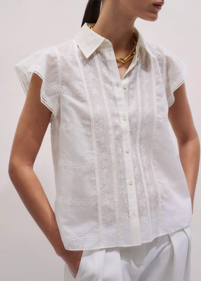 ME+EM Collared Swing Blouse outlook