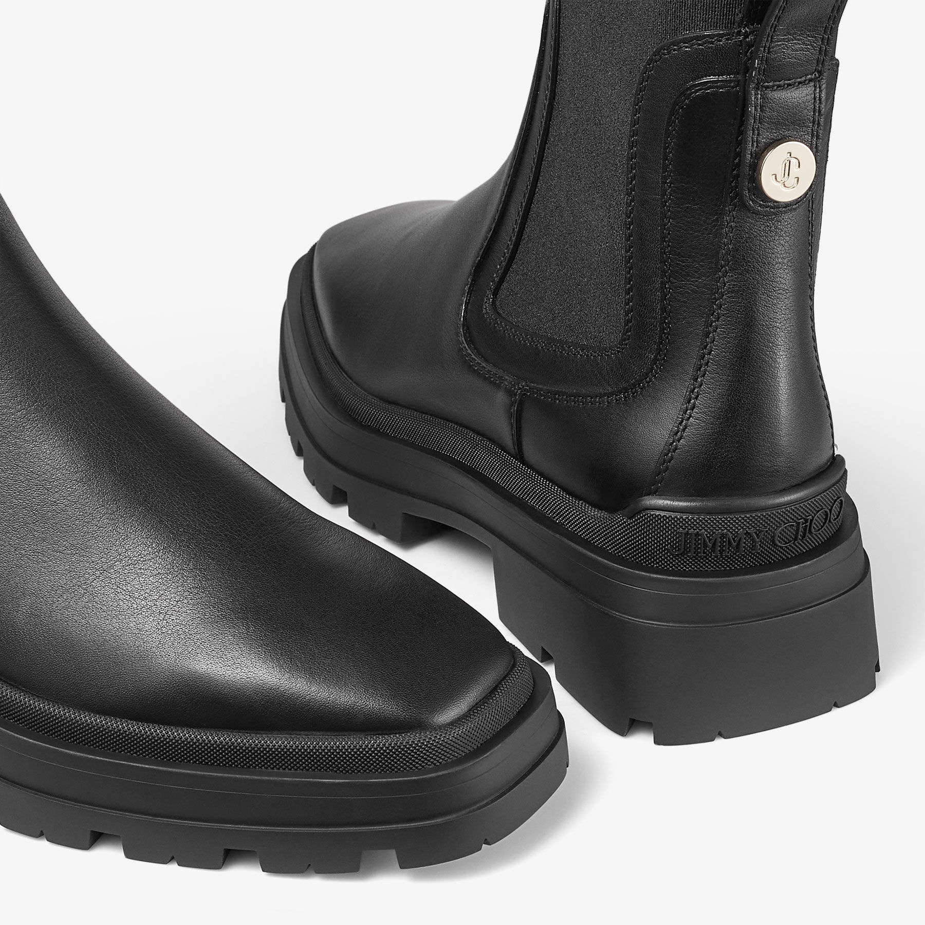 Veronique 45
Black Smooth Leather Ankle Boots - 3