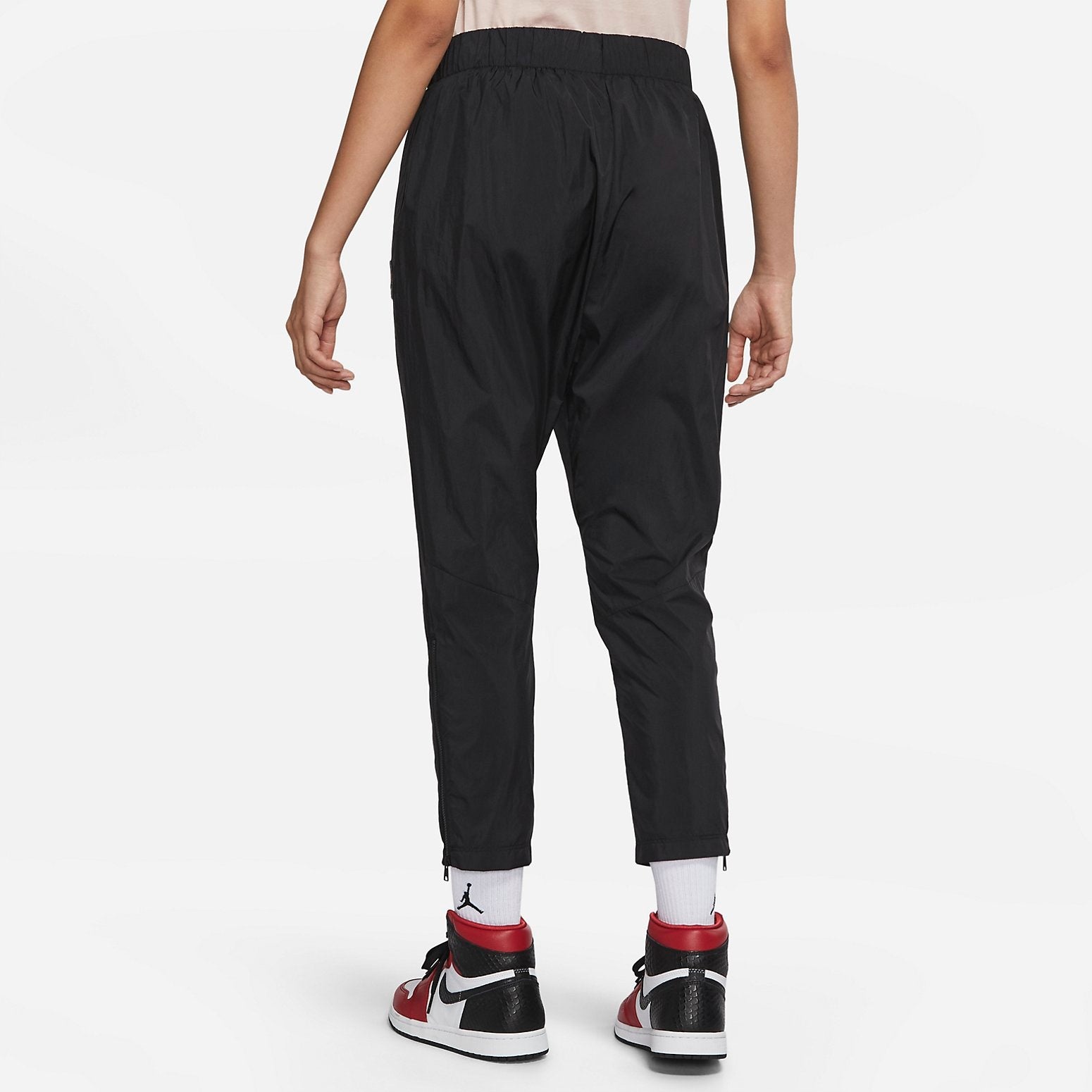 (WMNS) Air Jordan x Nina Chanel Abney SRT Pants 'Black' DO4155-010 - 5