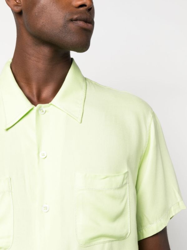 STUSSY Men Contrast Pick Stitched Shirt - 4