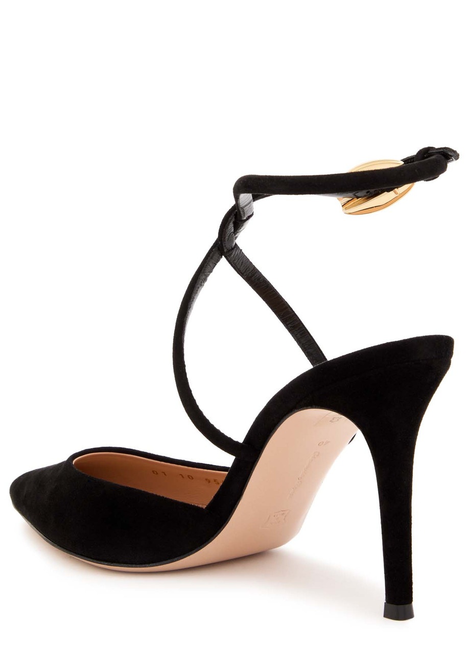 Gianvito Rossi 85 Suede Pumps - 2