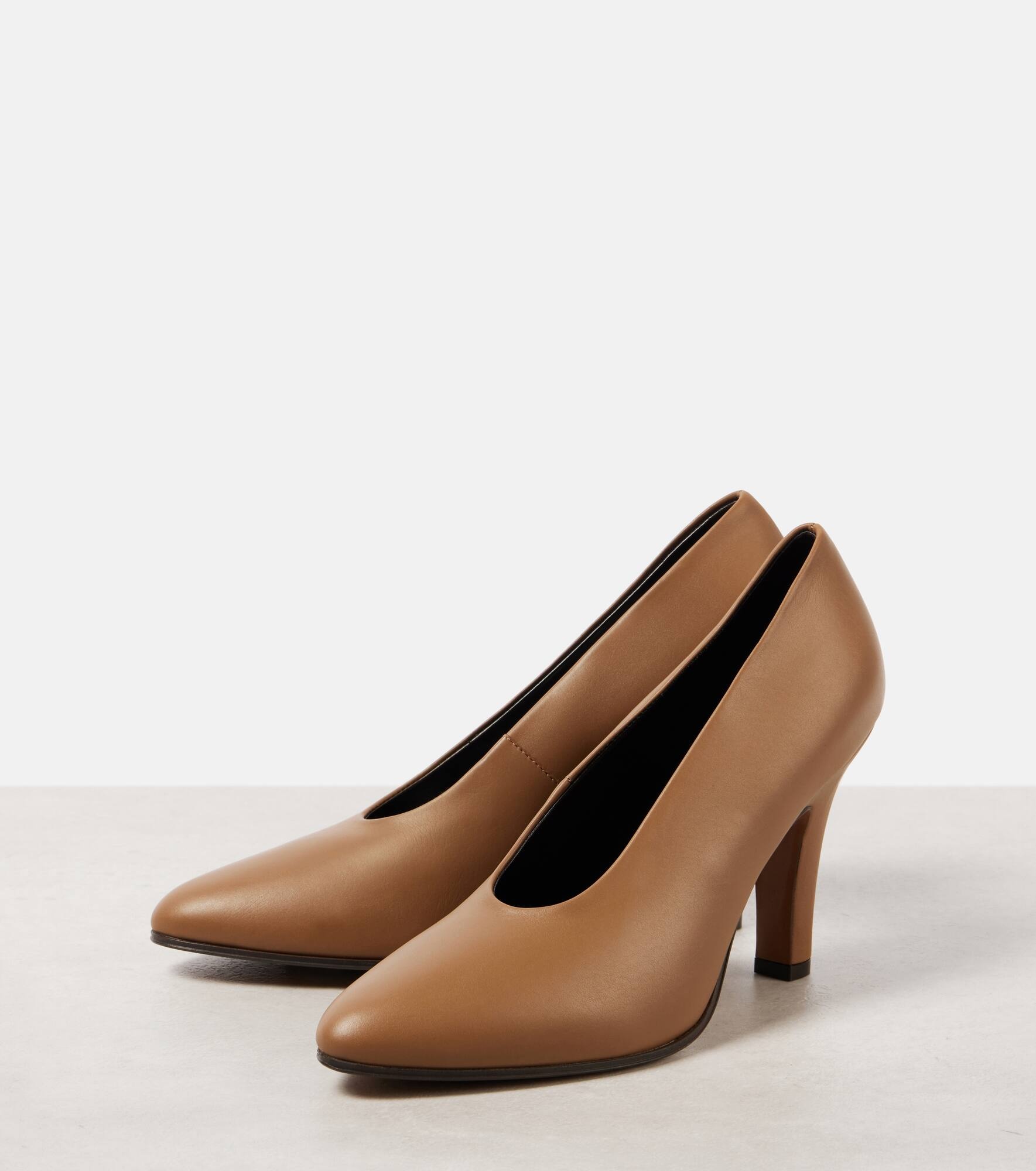 Prudens leather pumps - 5