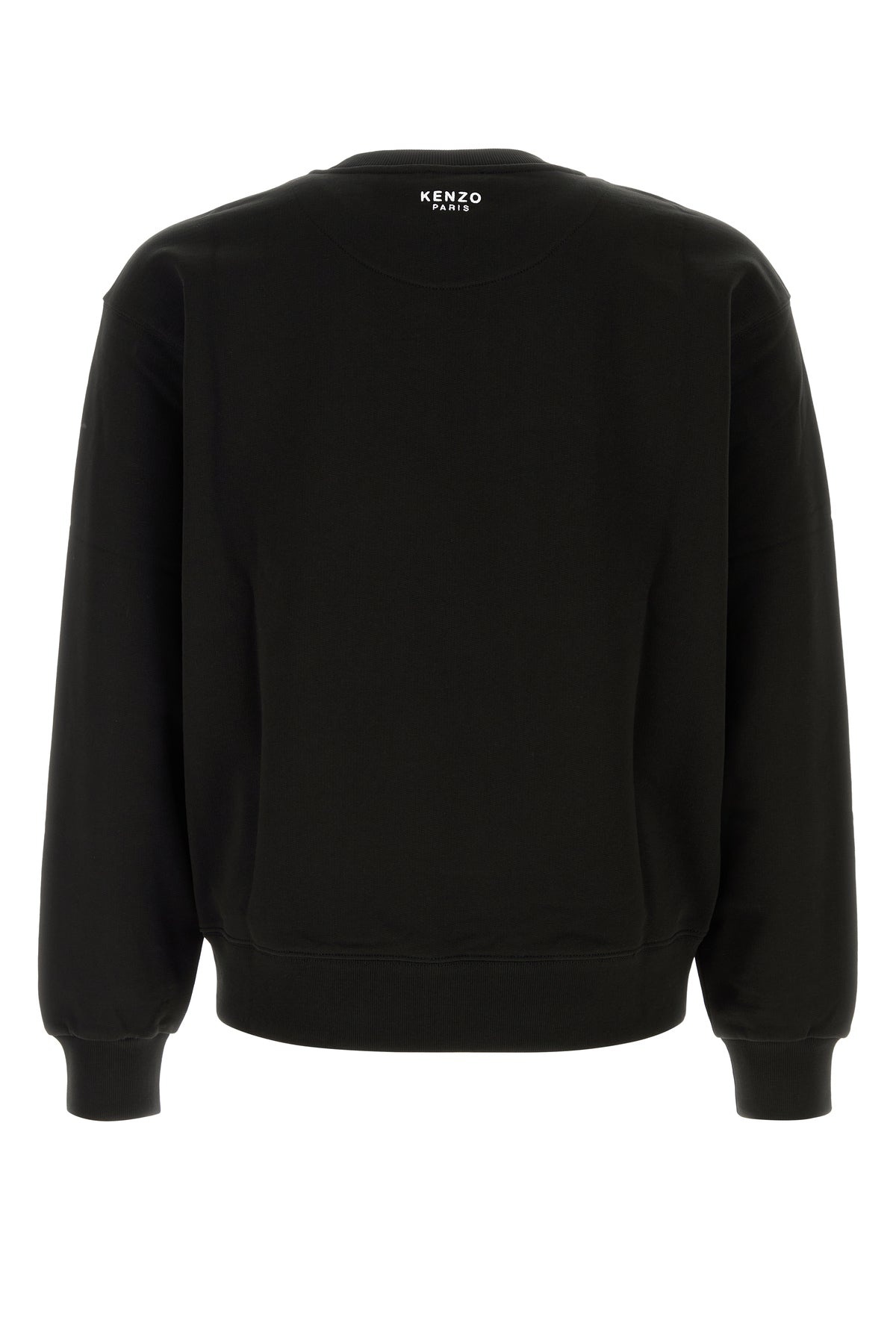 Black cotton sweatshirt - 2