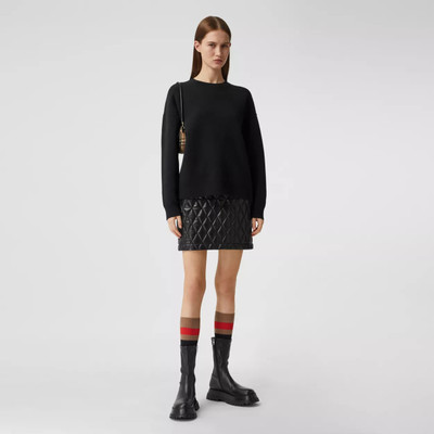 Burberry Monogram Motif Cashmere Blend Sweater outlook