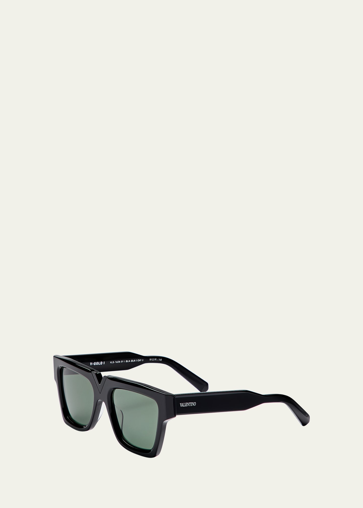 V-Gold I Acetate Square Sunglasses - 2