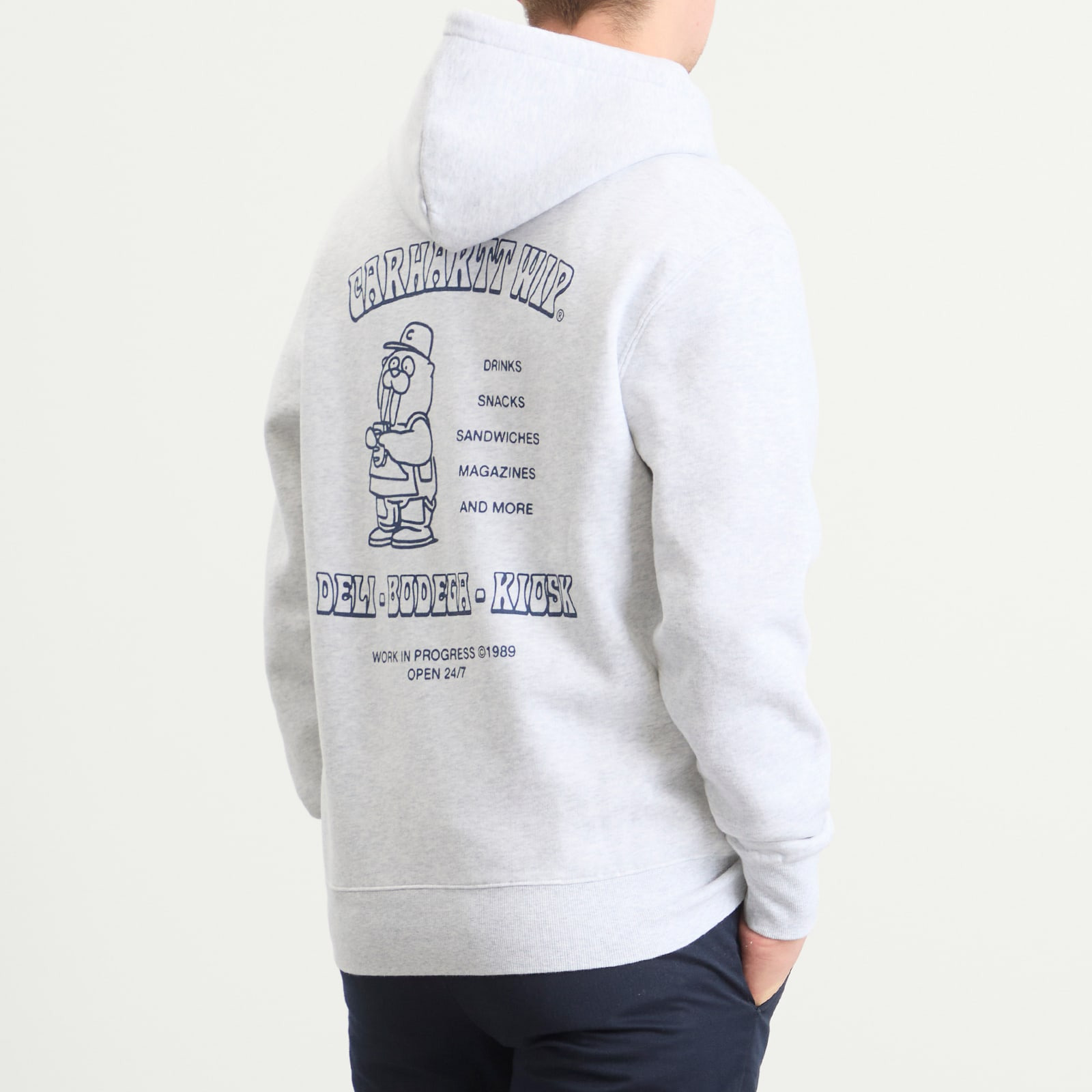 Carhartt WIP Hooded Sandwich Sweatshirt - 3