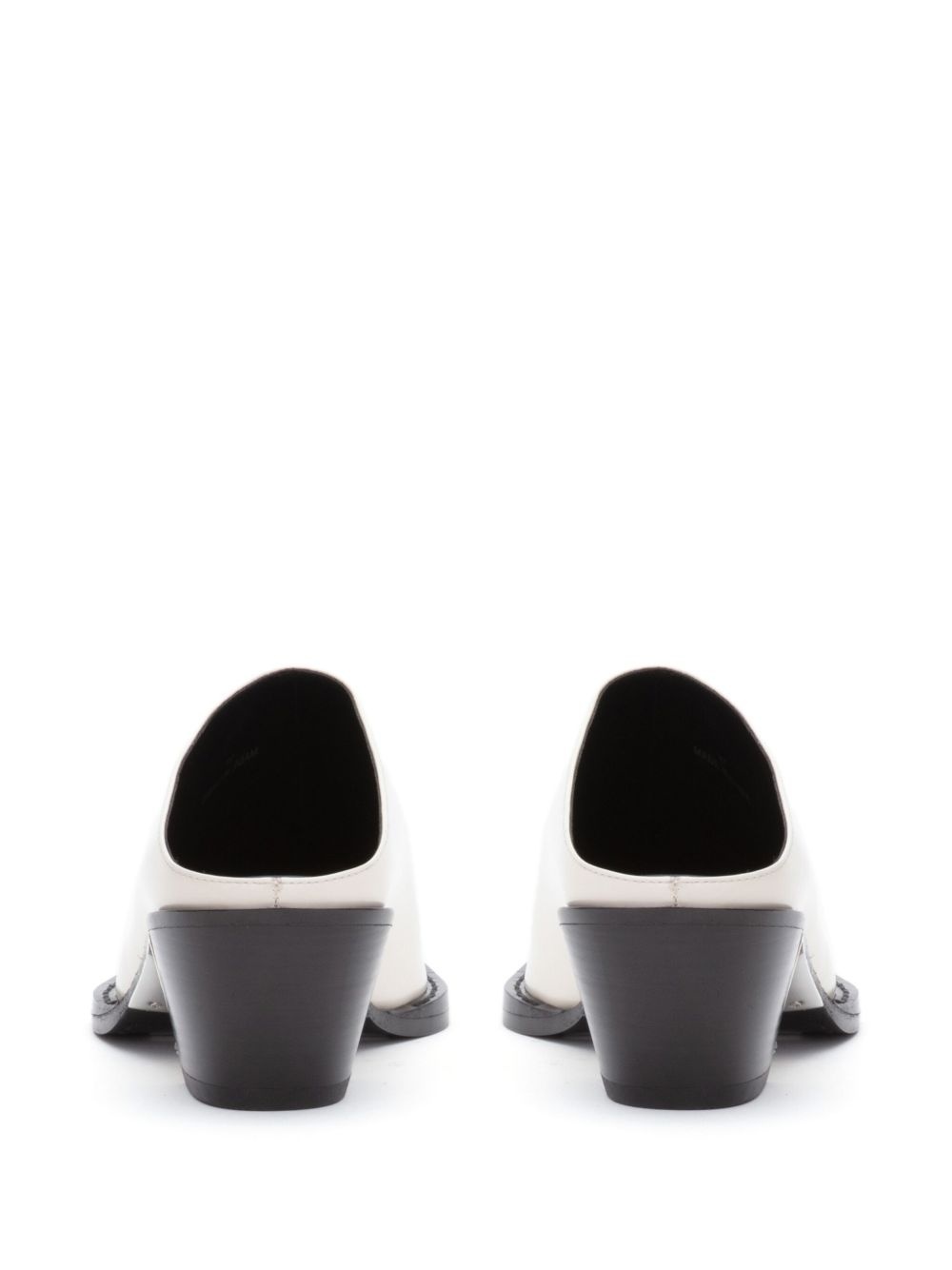 Downtown 55mm leather mules - 3