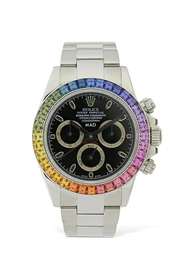 40MM ROLEX DAYTONA RAINBOW WATCH - 1