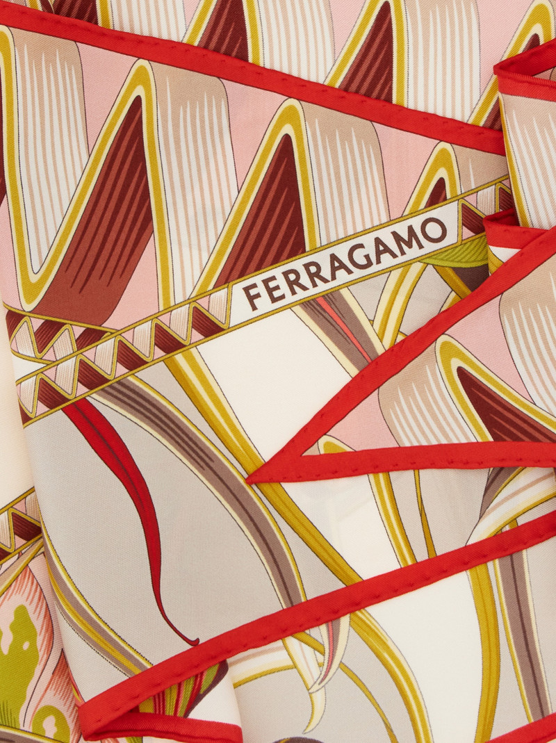 FERRAGAMO Giada triangle scarf outlook