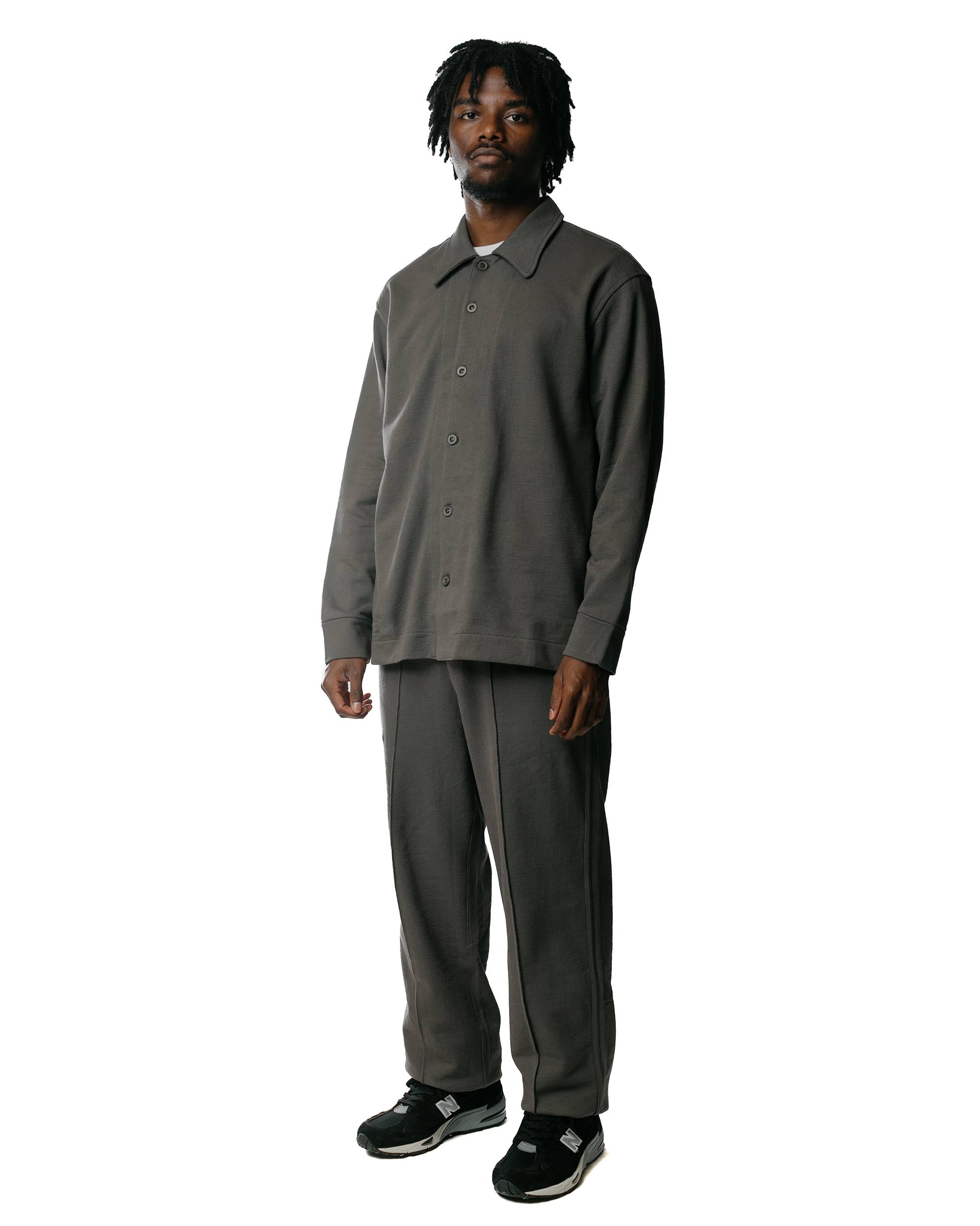 Francisco Button Down Solid Grey - 3