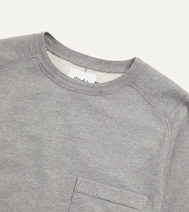 Grey Cotton Long-Sleeve Hiking Sweatshirt 3