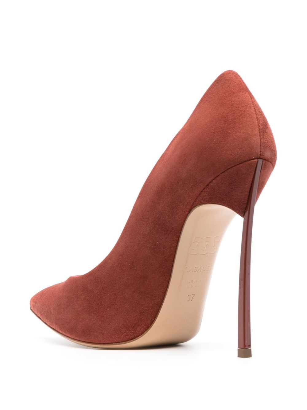 Blade 120mm pointed-toe suede pumps - 3