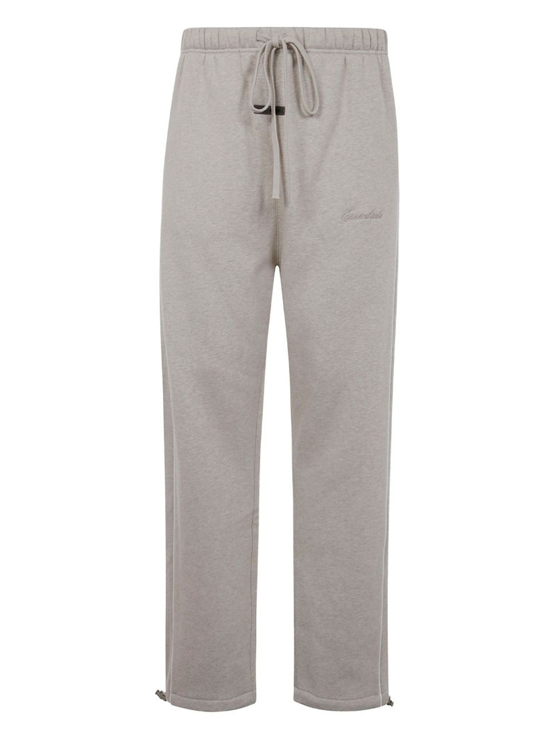 elasticated-waistband trousers 1