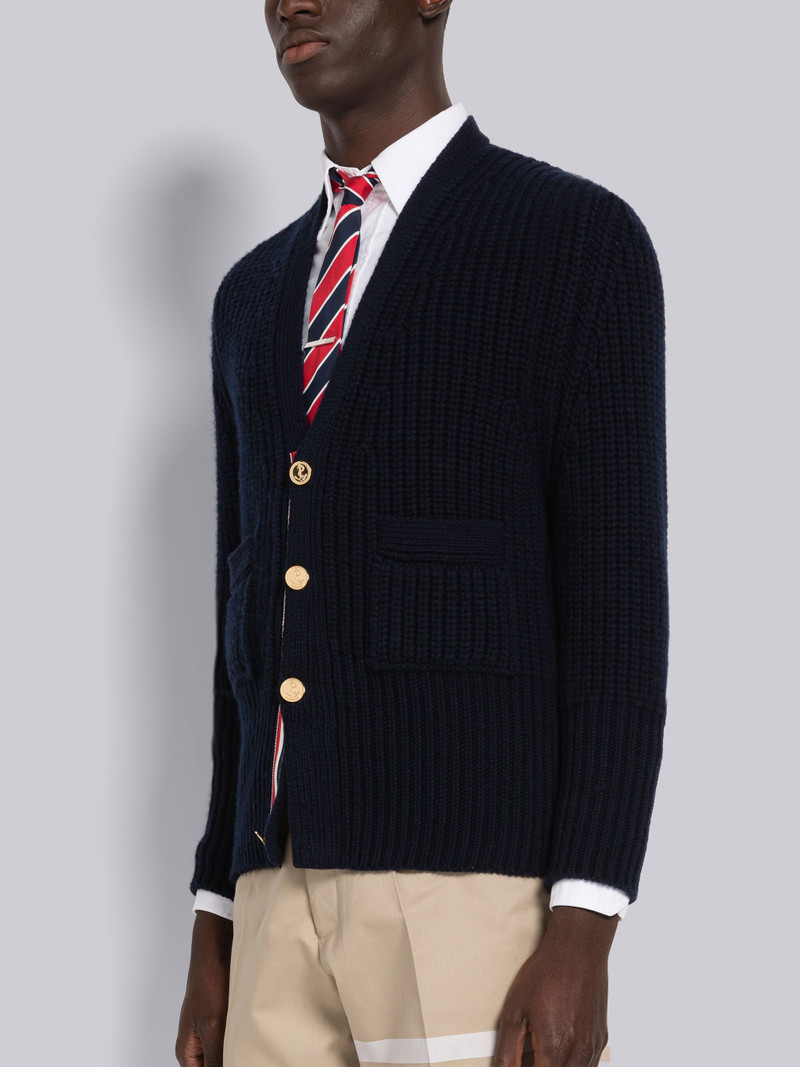 Thom Browne Half Cardigan Stitch Cashmere Cardigan outlook