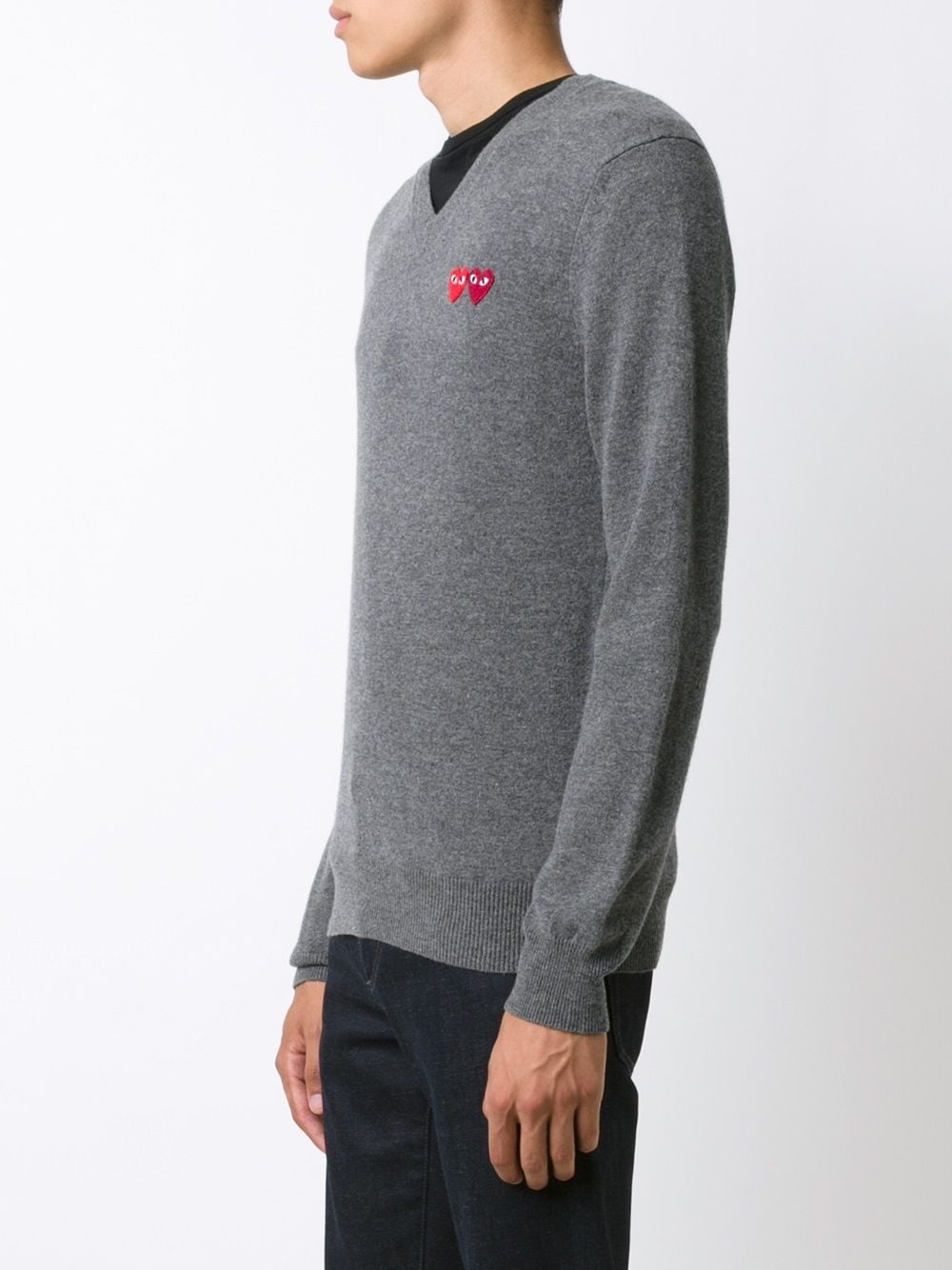 Double Heart wool jumper - 3