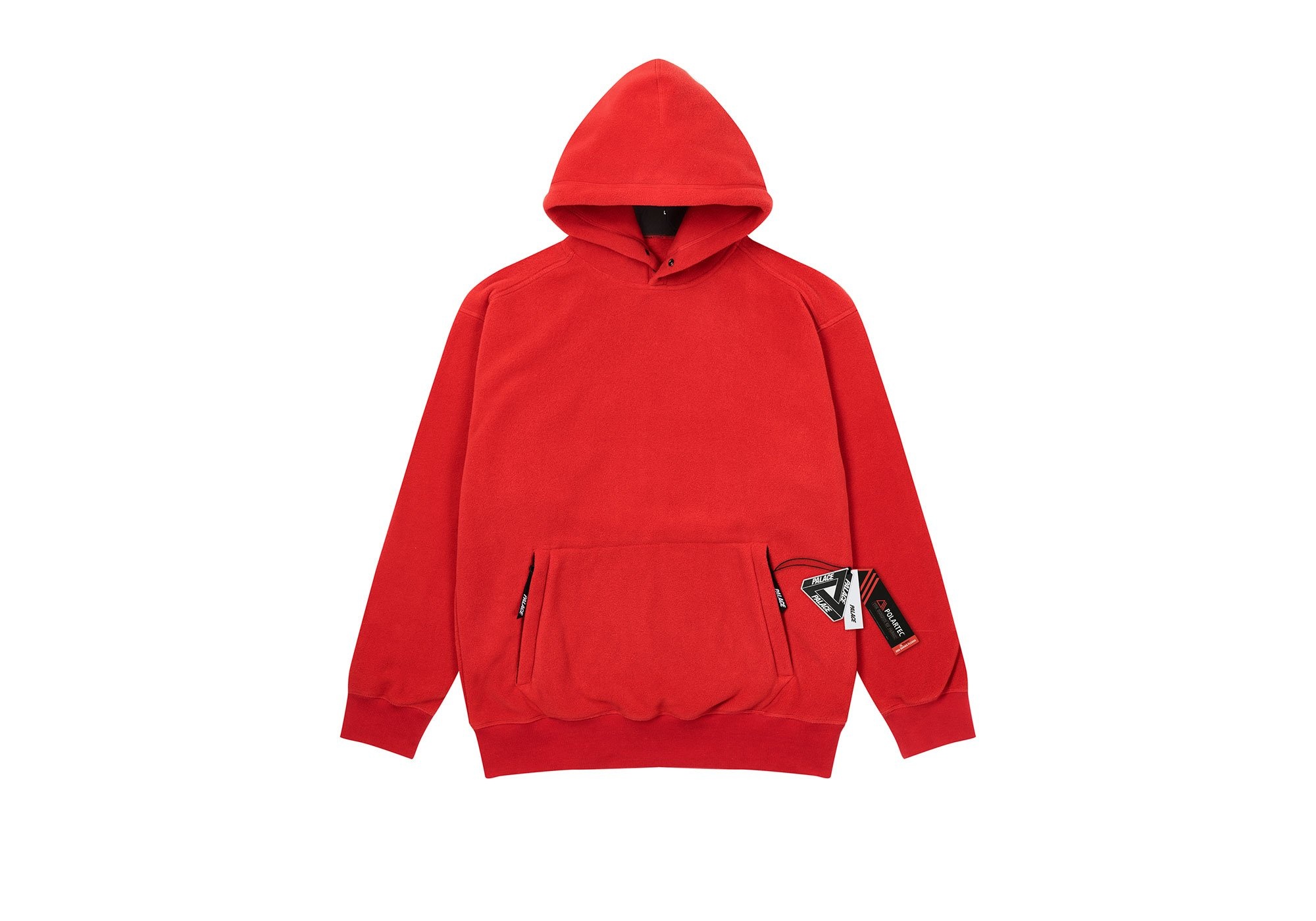 POLARTEC LAZER HOOD RED - 2