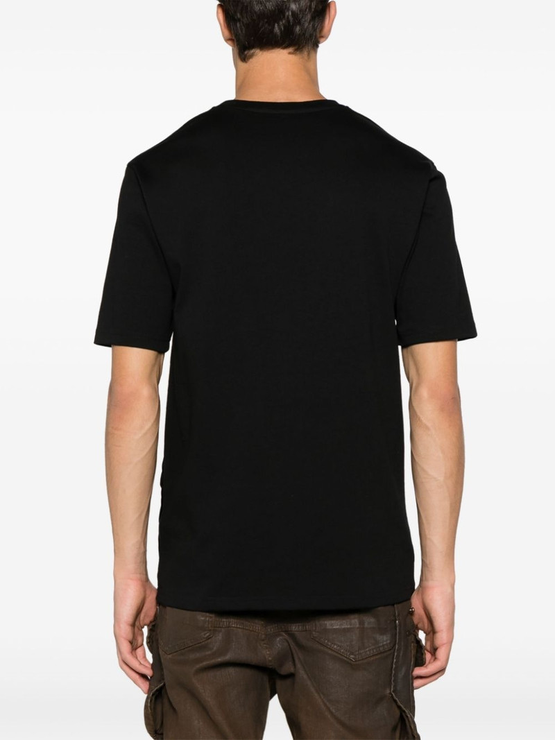 logo-appliquÃ© cotton T-shirt 4