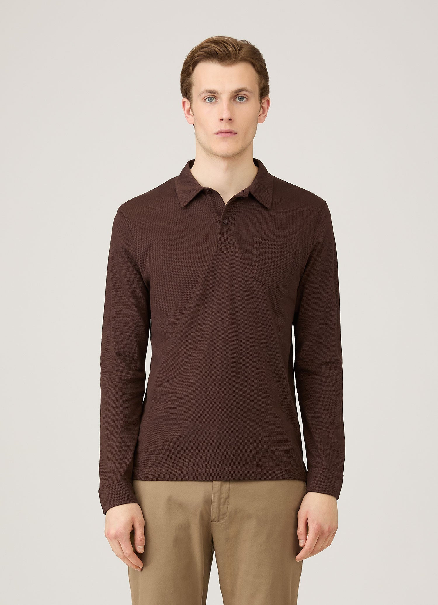 Long Sleeve Riviera Polo Shirt - 2