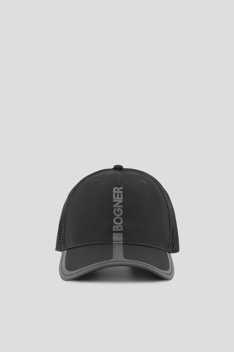 BOGNER SAMMY CAP IN BLACK outlook