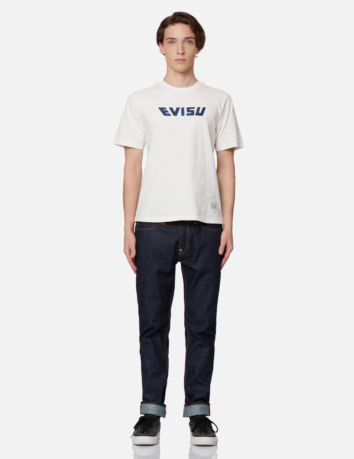 EVISU SQUAD DAICOCK PRINT CARROT-FIT JEANS #2017 - 6