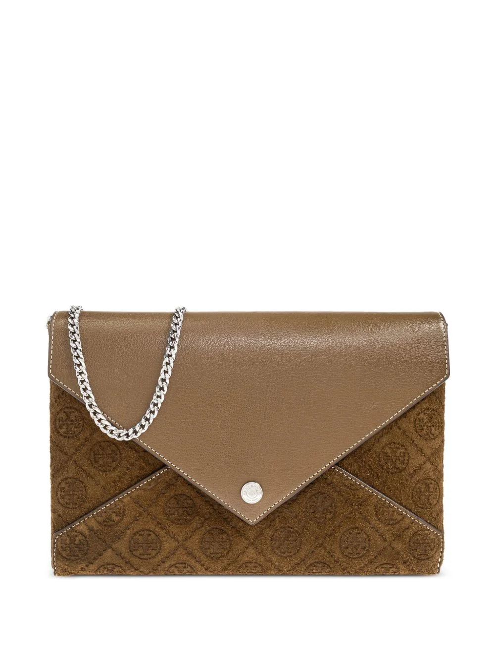 logo-monogram clutch - 1
