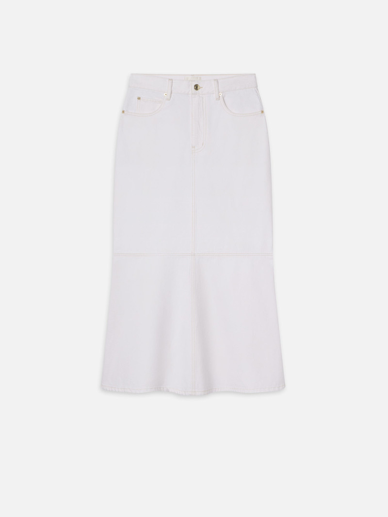 The Flounce Skirt in Au Natural Clean 1