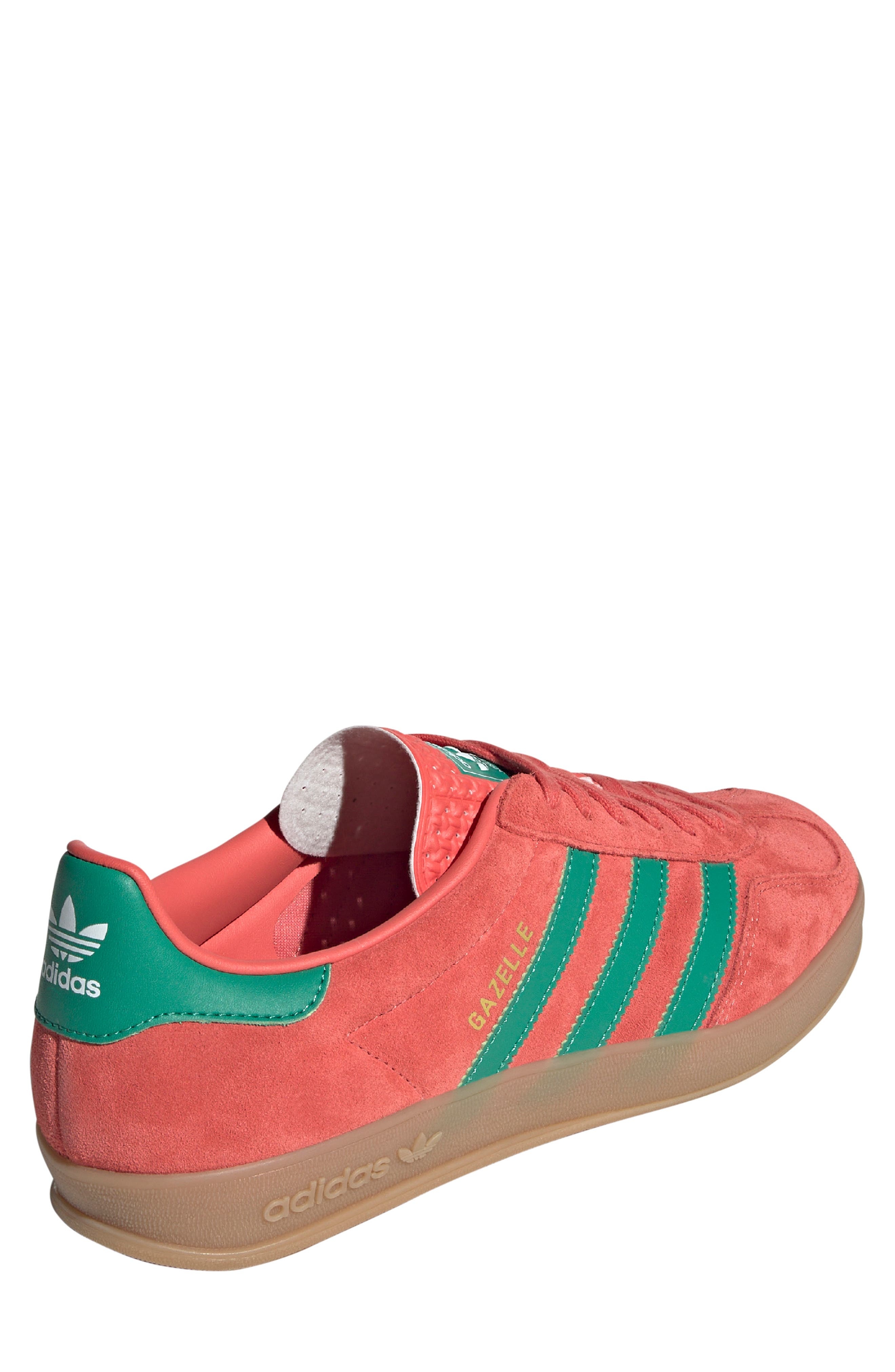 adidas Gazelle Indoor Sneaker in Scarlet/Green/White at Nordstrom - 2