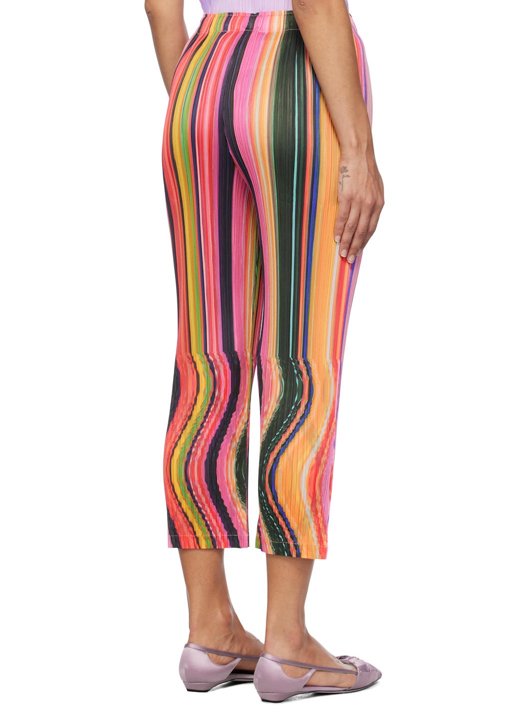 Multicolor Warp Trousers - 3