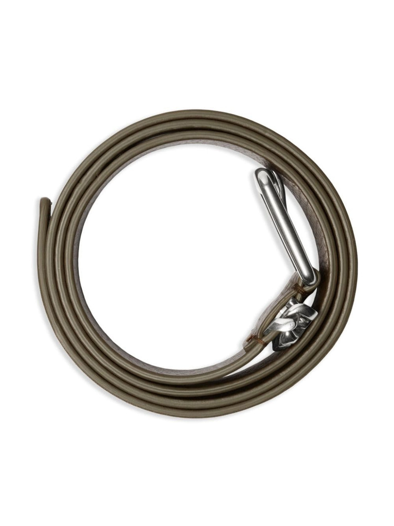 Burberry B-buckle leather belt outlook