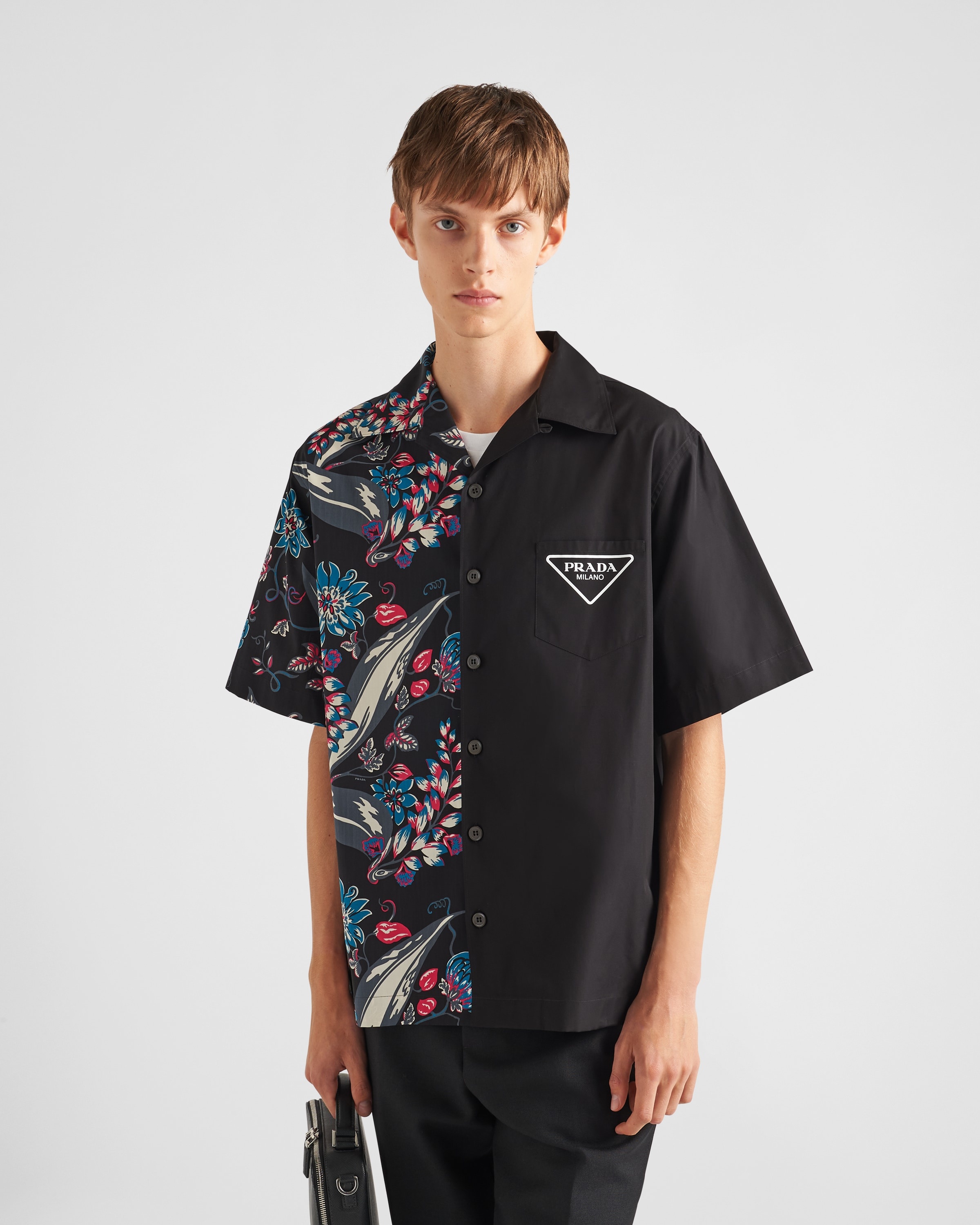 Short-sleeved cotton shirt - 4