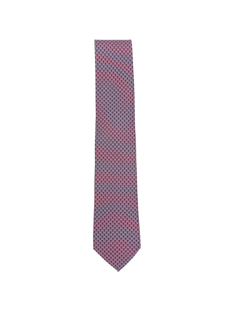 Ferragamo Printed Silk Tie 1