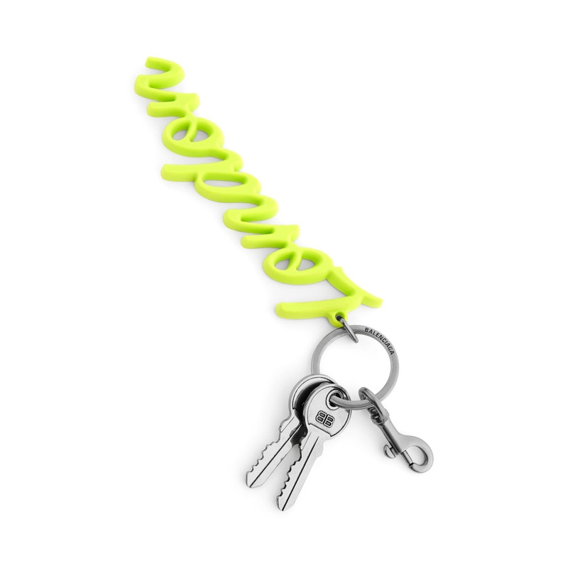 BALENCIAGA Charm/keychain London in Granny Green outlook