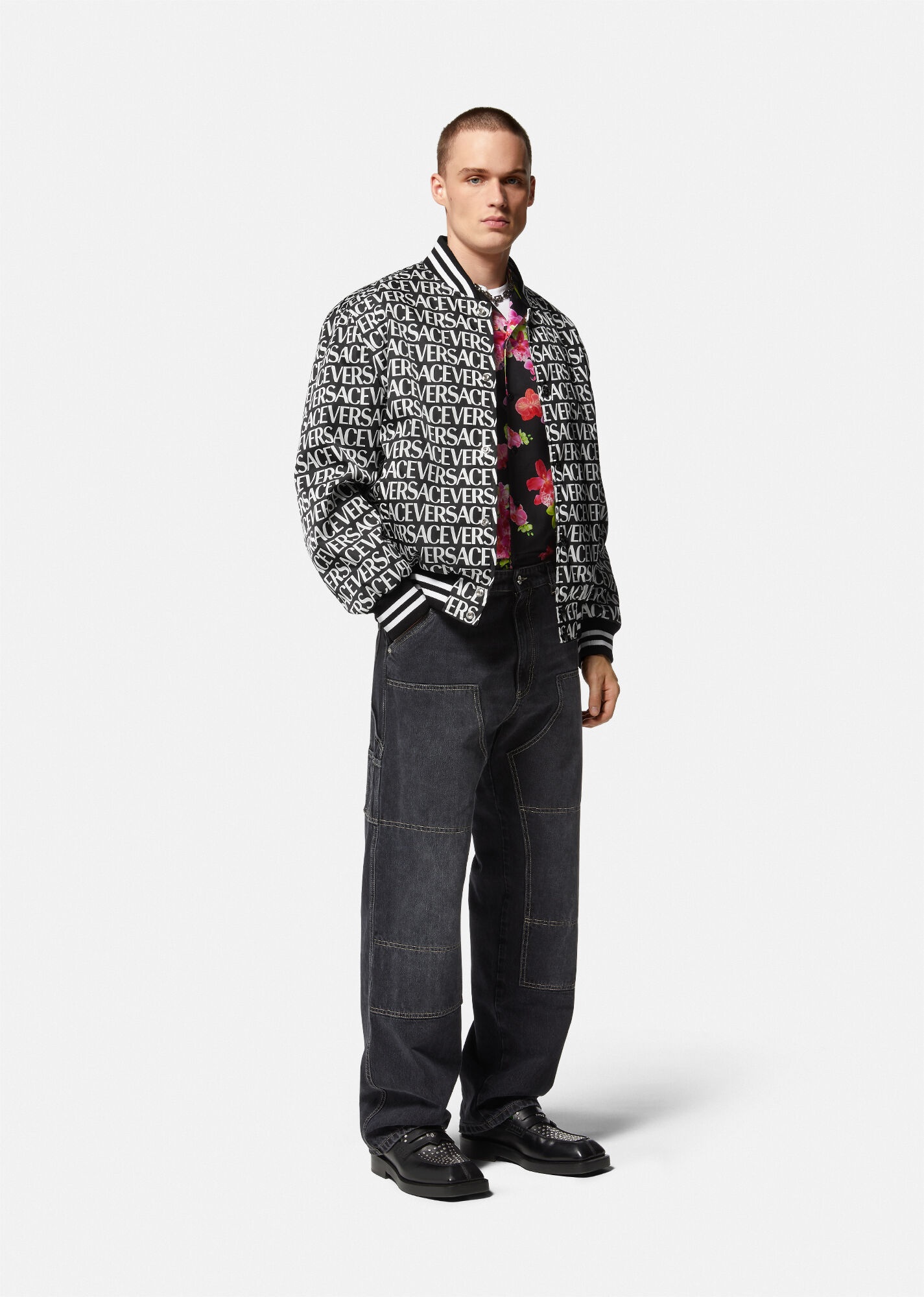 Versace Allover Bomber Jacket - 2